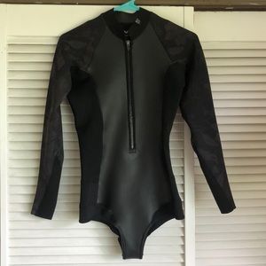 Roxy 1mm Satin Long Sleeve Front Zip Wetsuit